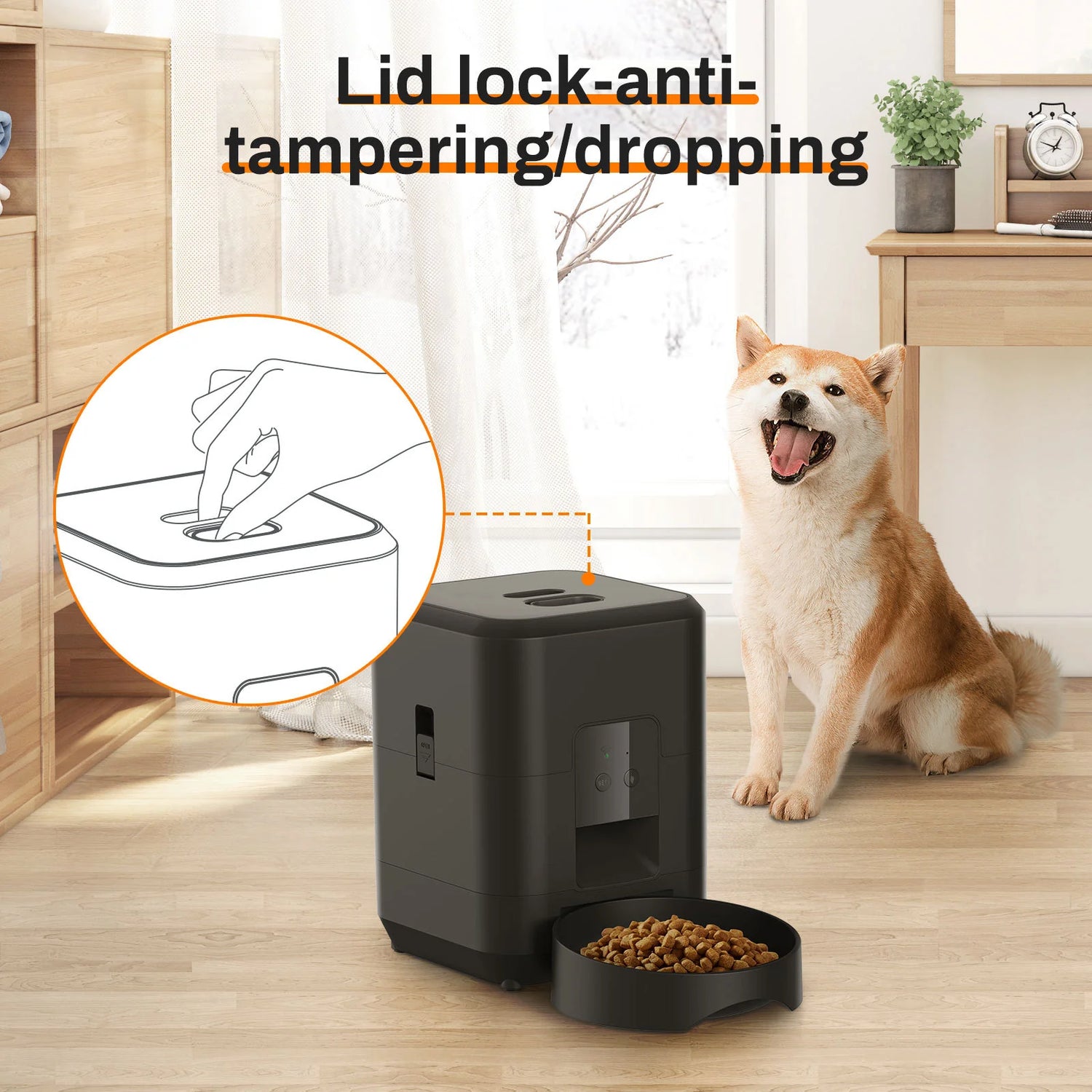 Transform Your Pet's Mealtime with the HEYBO Smart Pet Feeder - Automatic 2L Capacity for Cats & Small Dogs!