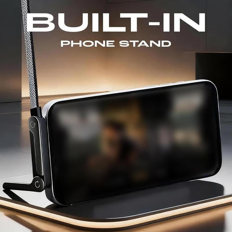 Experience Ultimate Convenience with the Invisible Holder Charger Cable: 240W Super Fast Charging & Phone Stand for Gaming, Office, and Travel