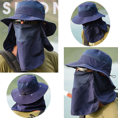 Discover Ultimate Comfort and Protection with Our Wide Brim UV Protection Bucket Hat - Perfect for Hiking, Camping, Fishing, and Safari Adventures!