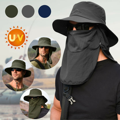 Discover Ultimate Comfort and Protection with Our Wide Brim UV Protection Bucket Hat - Perfect for Hiking, Camping, Fishing, and Safari Adventures!