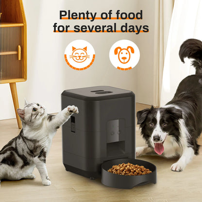 Transform Your Pet's Mealtime with the HEYBO Smart Pet Feeder - Automatic 2L Capacity for Cats & Small Dogs!