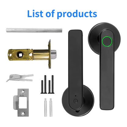 Tuya 5-in-1 Smart Door Lock with Fingerprint & App Control