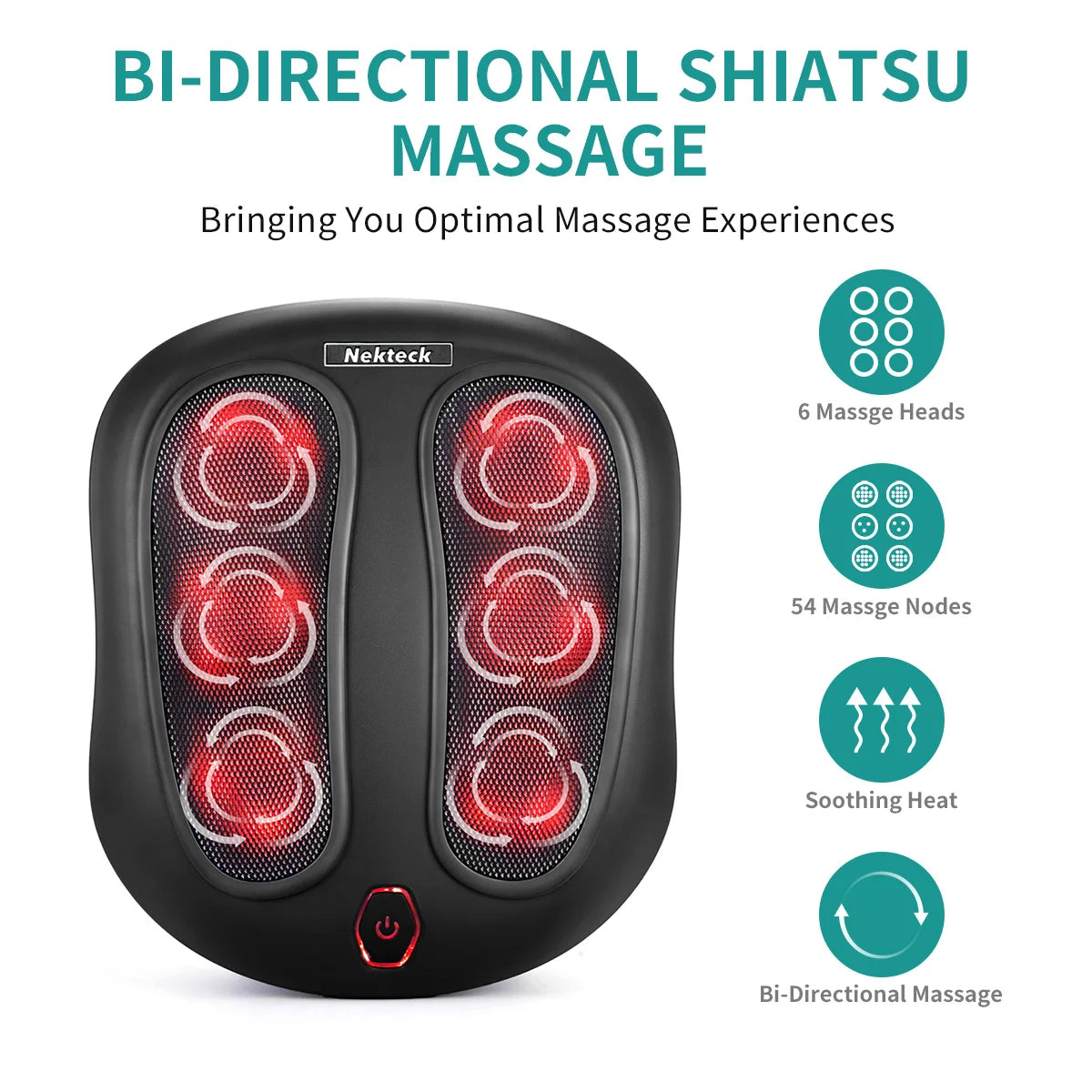 Experience Ultimate Relaxation with the Shiatsu Heated Electric Foot Massager - Perfect for Relieving Pain from Plantar Fasciitis