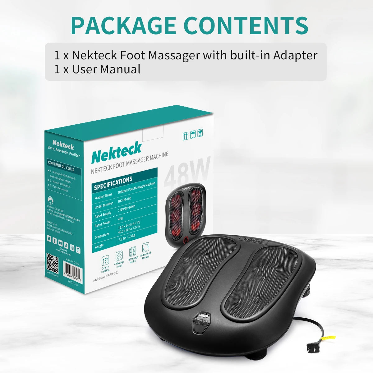 Experience Ultimate Relaxation with the Shiatsu Heated Electric Foot Massager - Perfect for Relieving Pain from Plantar Fasciitis