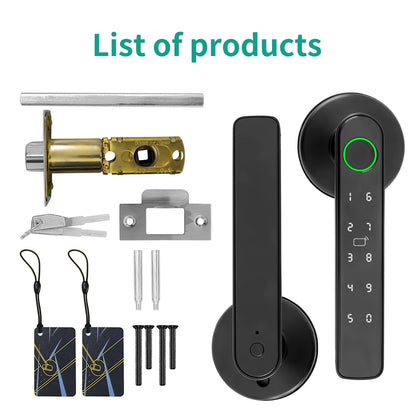 Tuya 5-in-1 Smart Door Lock with Fingerprint & App Control